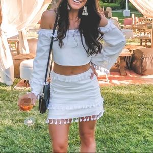 Two-piece fringe set